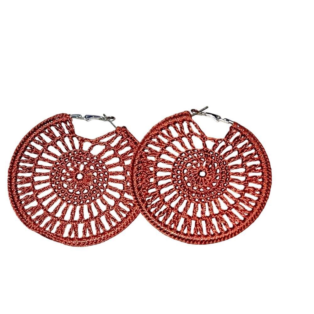 FREE PEOPLE Boho woven in Rust Color